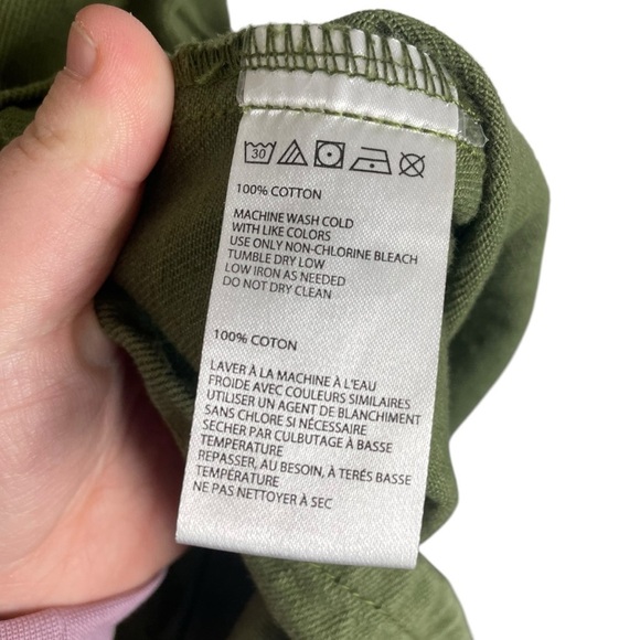 Urban Outfitters Denim Fitted Button Front Mini Dress in Army Green Size 4 - Picture 14 of 14